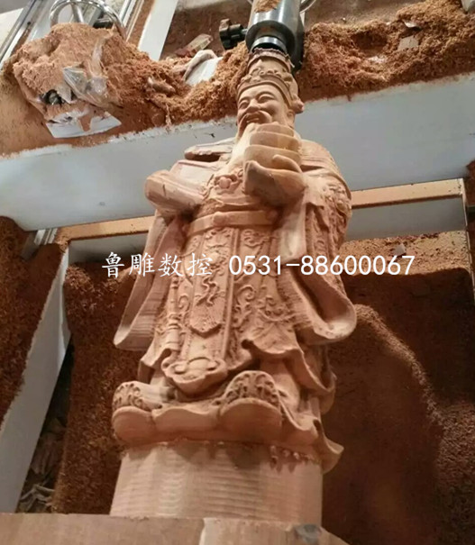 三維立體雕刻機(jī)制作的財(cái)神雕像、觀音佛像